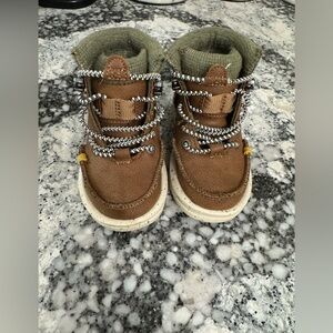 Hey Dude Brown Kids Boots